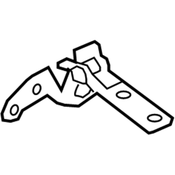 BMW 41-00-7-202-863 Hinge, Trunk Lid, Top Left