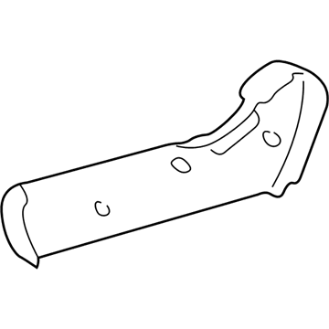 Lexus 71862-48010-C4 Shield, Front Seat Cushion, Inner LH