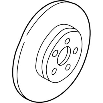 GM 18060210 Front Brake Rotor Assembly