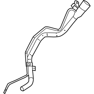 GM 84496050 PIPE ASM-F/TNK FIL (W/ FIL HOSE)