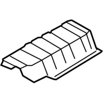 Hyundai 28798-2D100 Panel-Heat Protector, Center