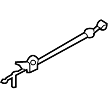 BMW 51-24-7-014-871 Bowden Cable, Trunk Lid