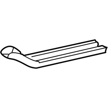 Toyota 57191-17050 Rear Side Rail