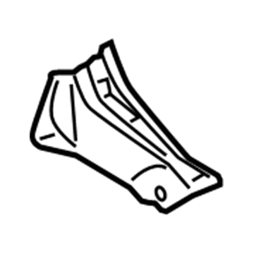 Infiniti 748B2-1CA0A Gusset-Floor Rear, RH