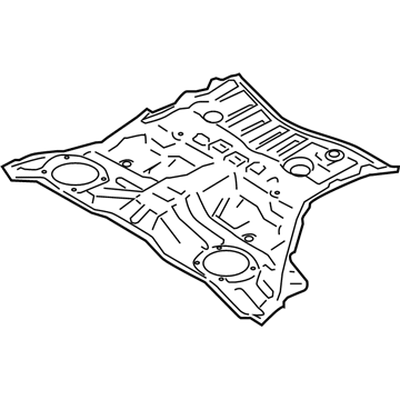 Infiniti G4512-1BAMA Floor-Rear, Front