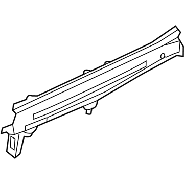 Hyundai 64641-B1000 Member Assembly-Front Side Outer, RH