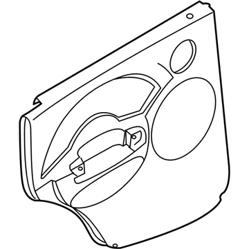 GM 96378214 Trim Panel Assembly
