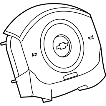 GM 15812457 Airbag, Steering Wheel