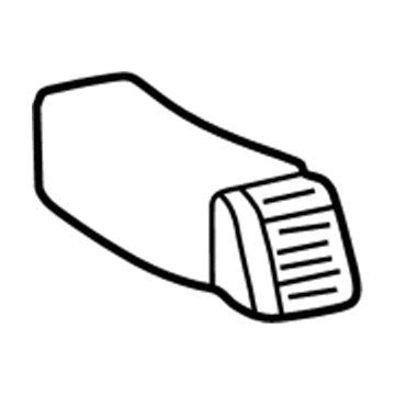 Hyundai 97480-38000-LT Duct Assembly-Side Air Ventilator, LH