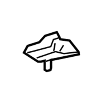 Lexus 72123-11010-C1 Cover, Seat Track Bracket