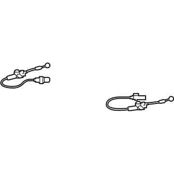 Lexus 72704-78010 Cable Sub-Assembly, Rear Seat RECLINING