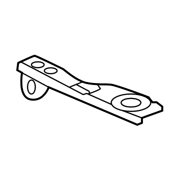 Honda 50375-TLA-A10 Stay, R. RR. Sub-Frame Mounting (RR)