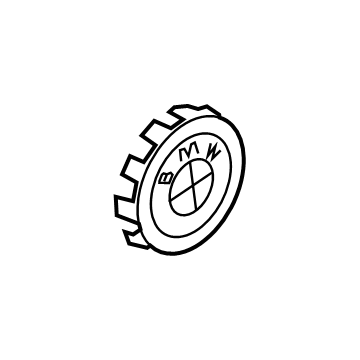 BMW 36-13-6-850-834 Hub Cap