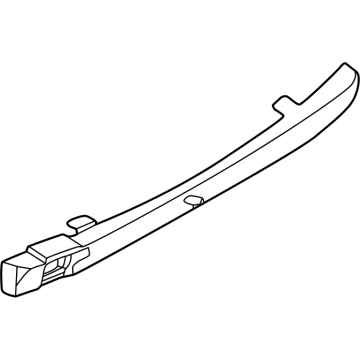 Nissan 85090-5MR0A ABSORBER ASSY-ENERGY, REAR BUMPER