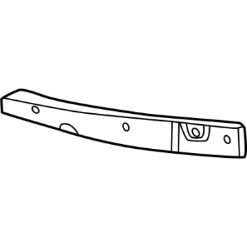 Nissan 85221-5MP0A BRACKET-REAR BUMPER SIDE, LH