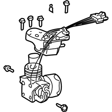 GM 15147082 Compressor Asm-Auto Level Control Air