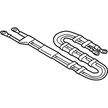BMW 61-12-9-189-850 Positive Battery Lead Cable