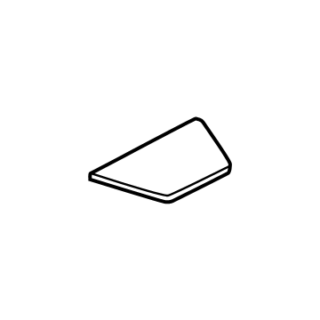 Hyundai 85737-P0000-NNB TRAY ASSY-LUGGAGE SIDE, LH