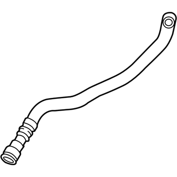 BMW 32-41-6-781-458 Radiator Return Line