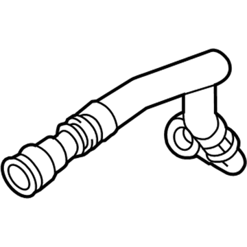 BMW 32-41-6-776-318 Return Pipe