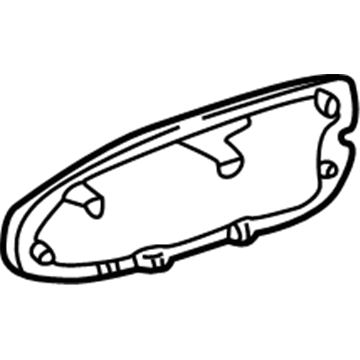 Honda 72154-S86-K01 Seat, L. Handle (Outer)