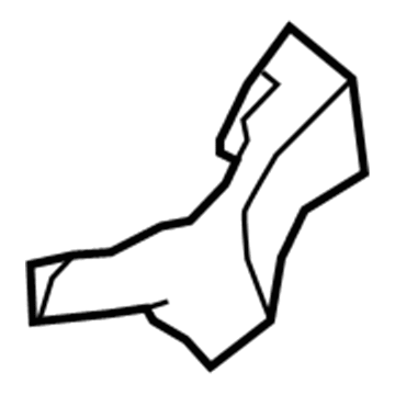 Nissan 27126-4BU0A Duct Assembly-Foot