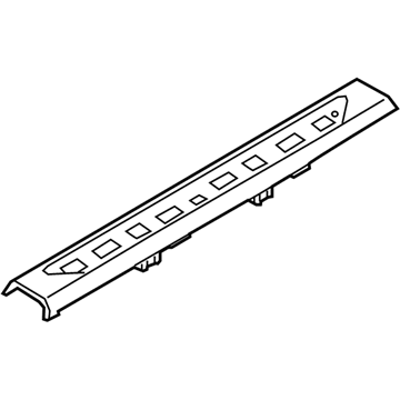 BMW 51-47-7-479-935 Cover Strip, Entrance Front