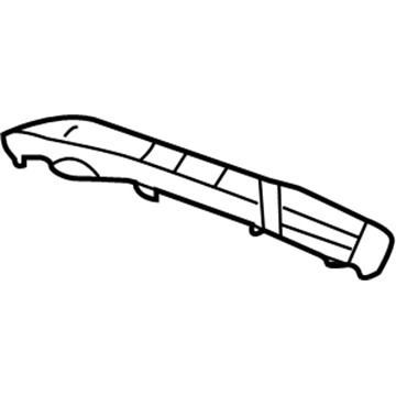 Hyundai 85630-F2000-TRY Grille-Rear Speaker, RH