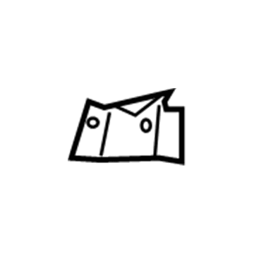 Toyota 53745-07010 Upper Rail Bracket