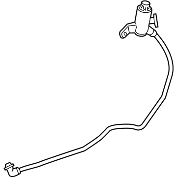 BMW 16-13-7-365-000 Vent Pipe With Dust Filter