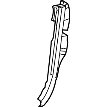 Lexus 67711-50010-A0 Cover, Front Door Trim, RH