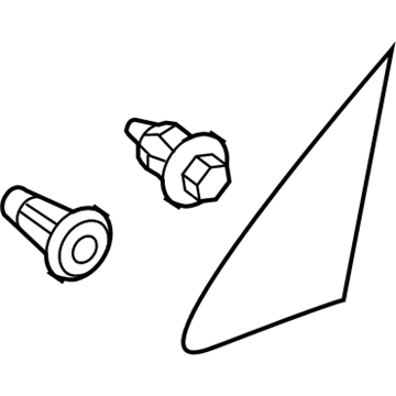 Toyota 60117-12010 Pillar Cover