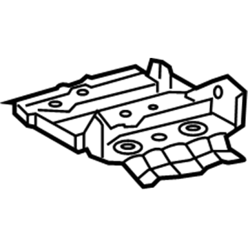 Lexus 58105-30050 Panel Sub-Assy, Front Floor Rear Upper Sub