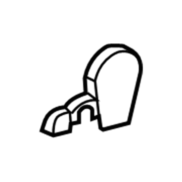 Lexus 71861-60110-A0 Shield, Front Seat Cushion, Inner RH