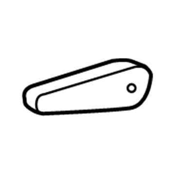 Lexus 72880-60130-A0 Seat Armrest Assembly, Center Right