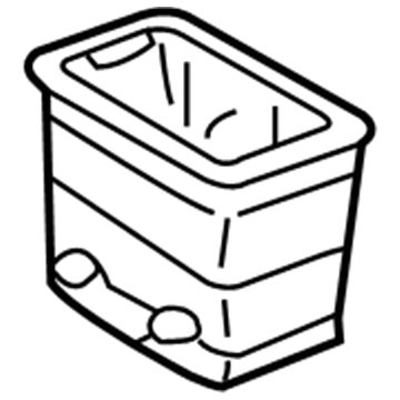 Lexus 58912-33100 Box, Rear Console, Lower