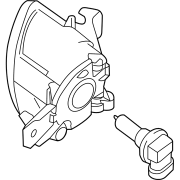 Infiniti 26155-9B91D Lamp Fog LH