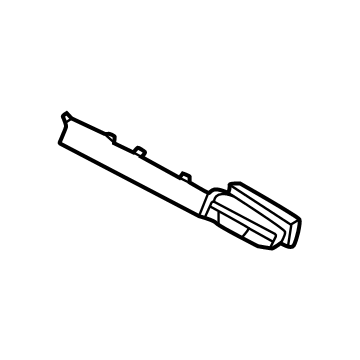 Hyundai 97490-GI000-LS5 DUCT ASSY-SIDE AIR VENT, RH