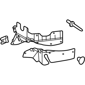 Ford 7T4Z-78280A02-AA Bumper Filler