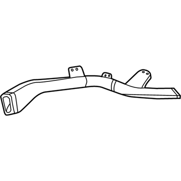 Nissan 27811-3KA0A Nozzle-Side Defroster Driver
