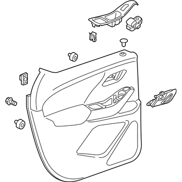GM 84325769 Door Trim Panel