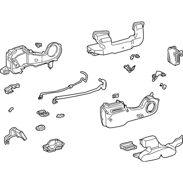 Toyota 87030-08060 AC & Heater Assembly