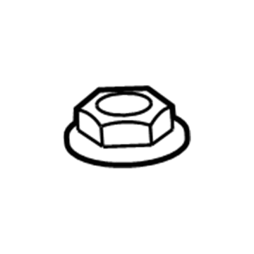 Toyota 90178-A0004 Bumper Nut