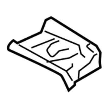 Toyota 61175-74010 Inner Pillar Reinforcement Plate