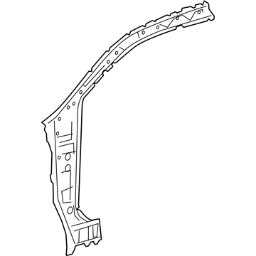 Toyota 61024-74903 Inner Pillar