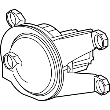 Toyota 81220-12240 Fog Lamp
