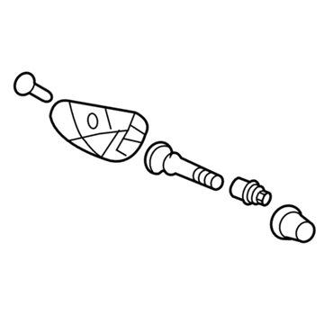 Honda 06421-S3V-A04 Sensor Assembly, Tpms