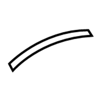BMW 54-37-7-497-726 Seal, Roof Shell, Front