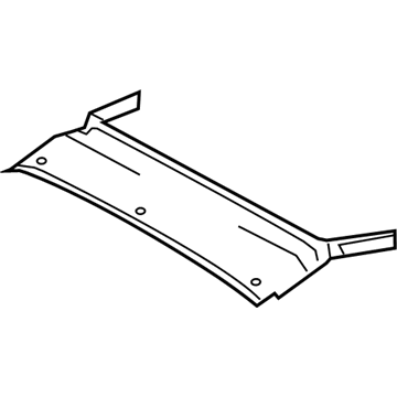 BMW 54-37-7-192-492 Roofliner, Roof Shell, Rear