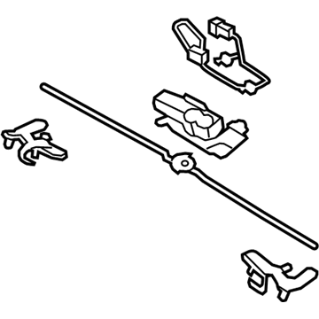 BMW 54-37-7-192-496 Fastener, Complete